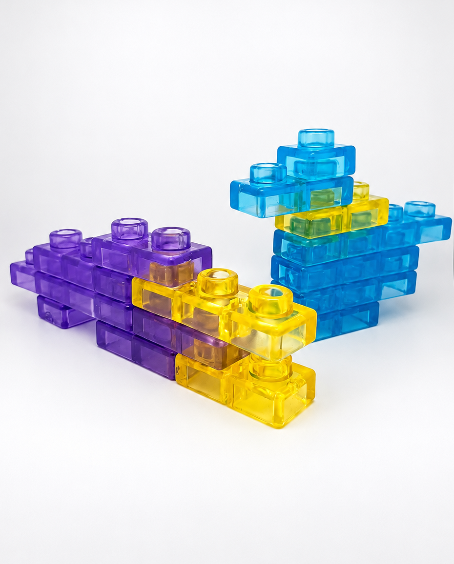 Jolly Blocks – Creative Building Set for Kids (40 Pieces)