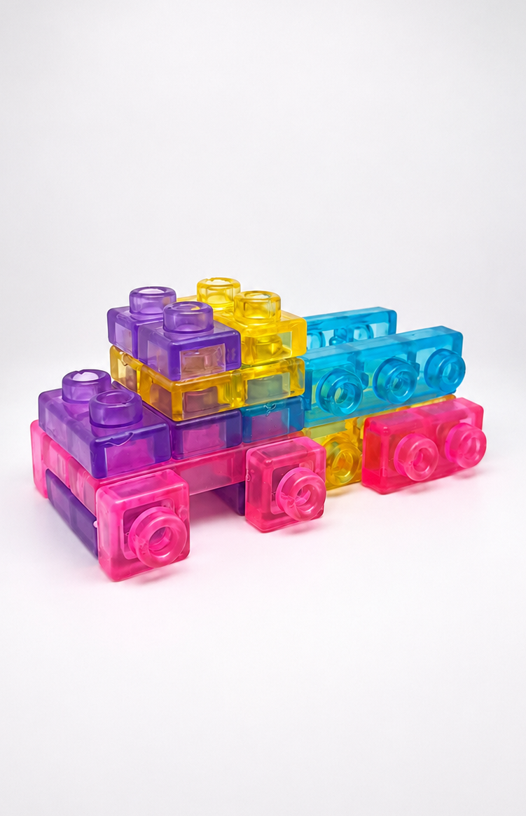 Jolly Blocks – Creative Building Set for Kids (40 Pieces)