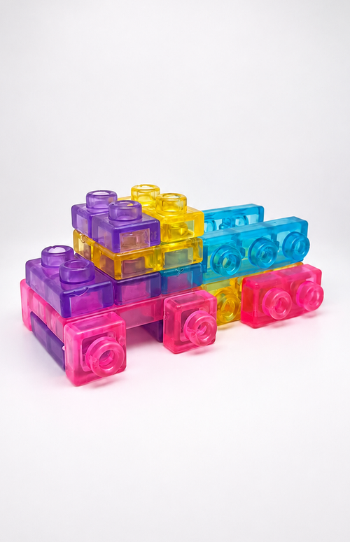 Jolly Blocks – Creative Building Set for Kids (40 Pieces)